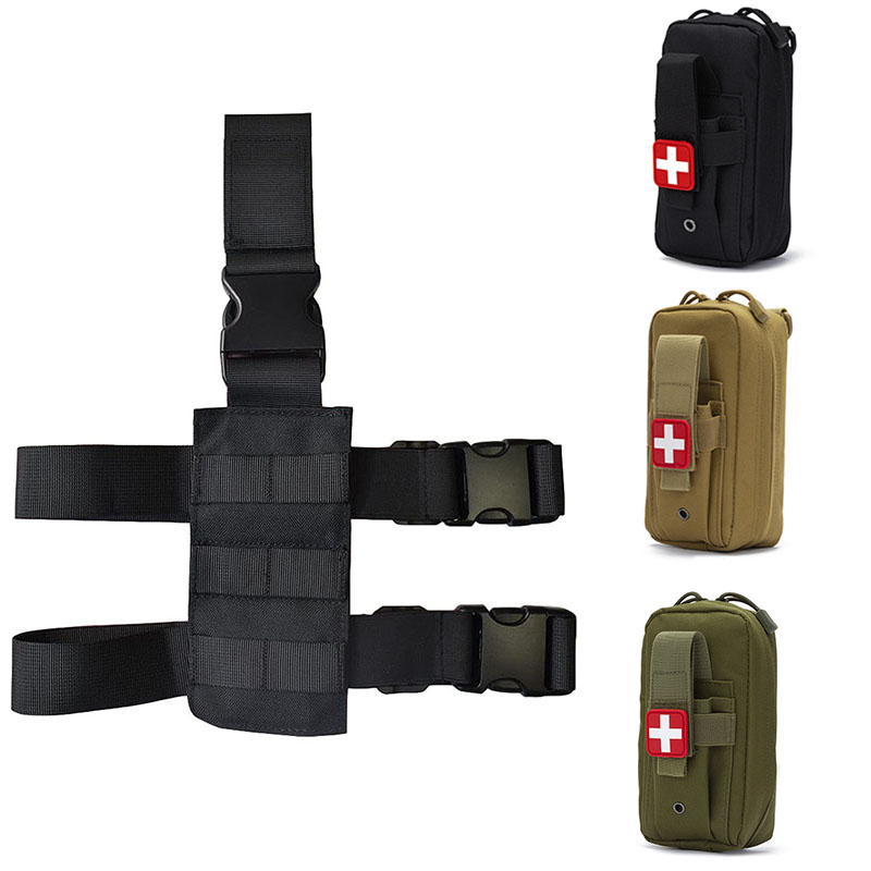 First Aid Bag Kit - التكتيكية الفخذ Moll تلاعب EDC الحقيبة