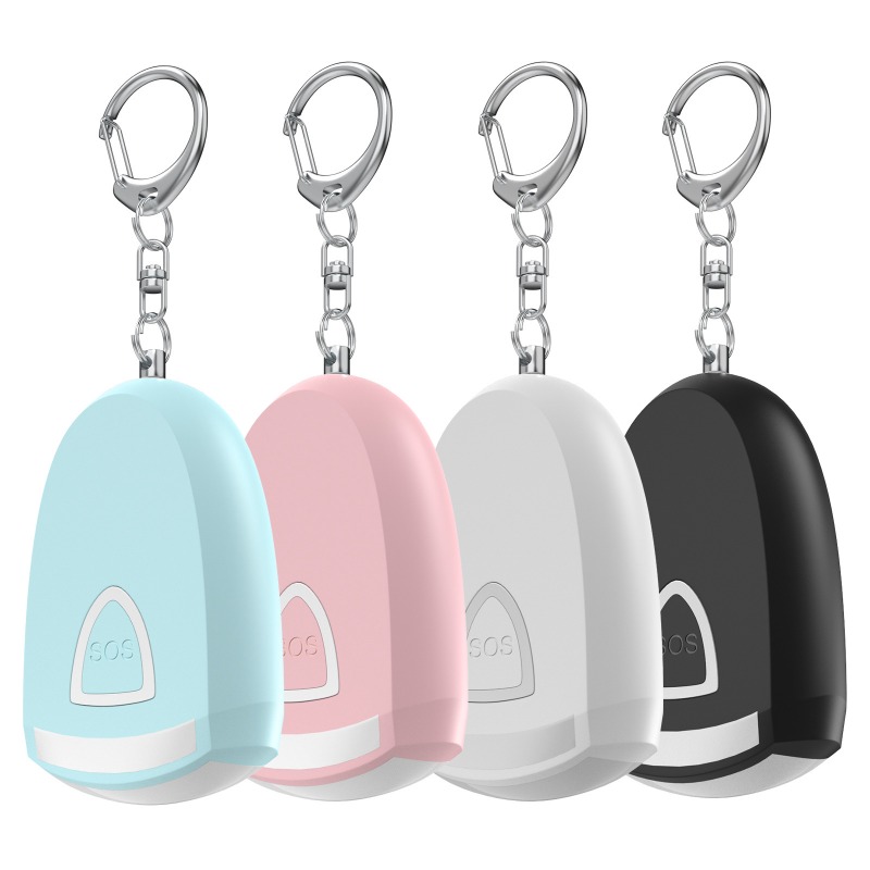 Personal Alarm Keychain - إنذار شخصي قابل لإعادة الشحن مع