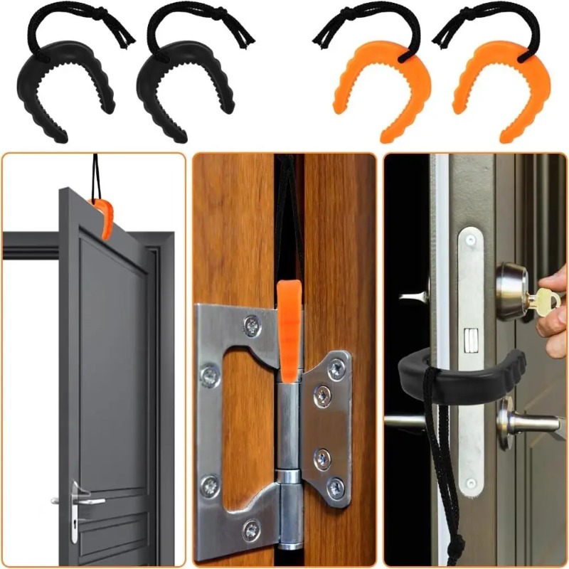 Door Stop Alarm - من السهل استخدام المطاط باب المربى