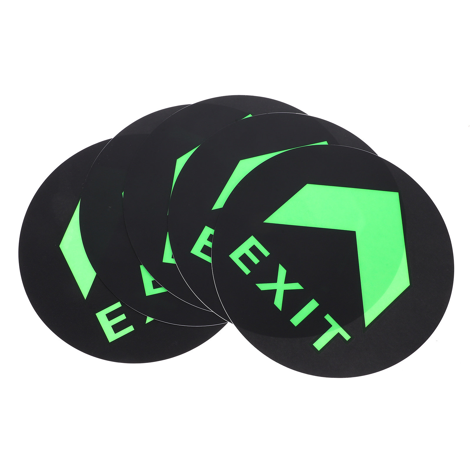 Emergency Exit Sign - 5 قطع من لافتات الخروج المضيئة
