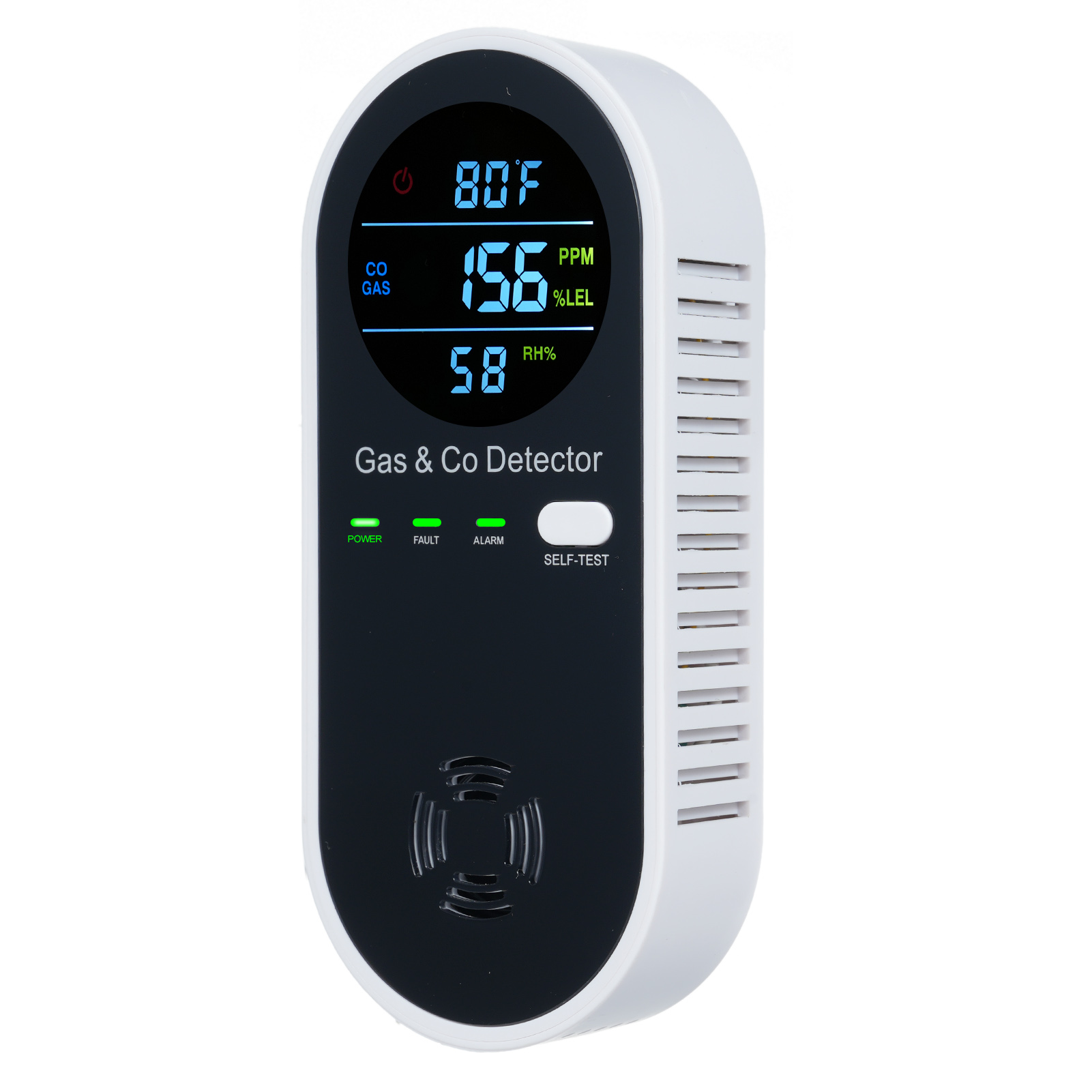 Co Detector Plug - 4 في 1 إنذار مراقبة ثاني