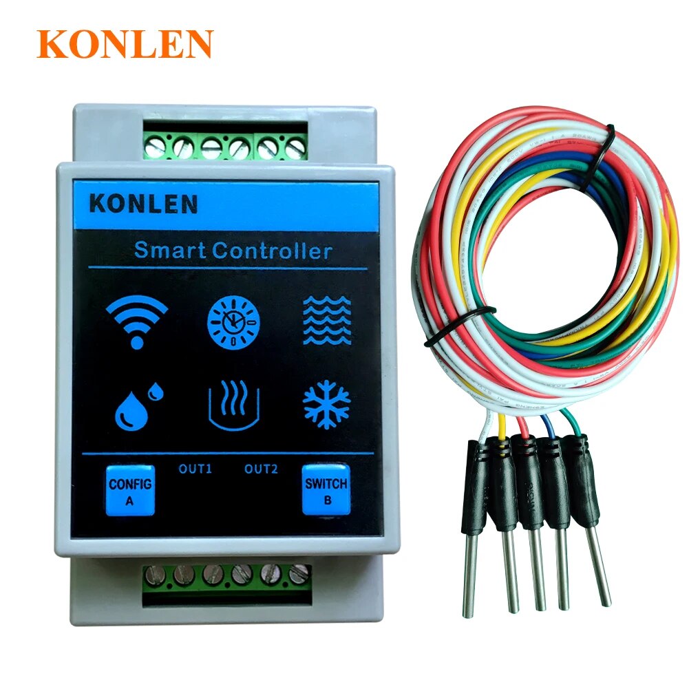 Water Alarm Sensor - KONLEN Tuya مستشعر مستوى المياه واي