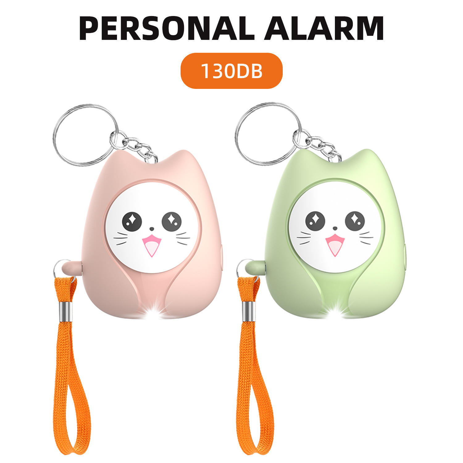 Personal Alarm Keychain - 2025 إنذار شخصي جديد للدفاع عن