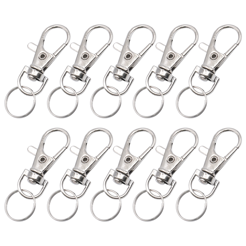 Security Chain Door - 10 قطعة اكسسوارات قفص الباب مشبك