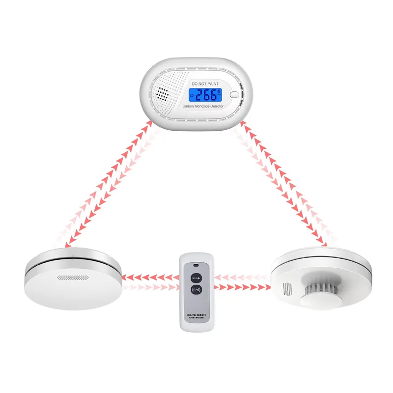 Smoke Detector Interconnected - جهاز إنذار الدخان وكاشف أول أكسيد