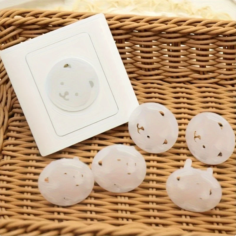 Outlet Cover Baby - 10 قطعة الدب الاتحاد الأوروبي مقبس