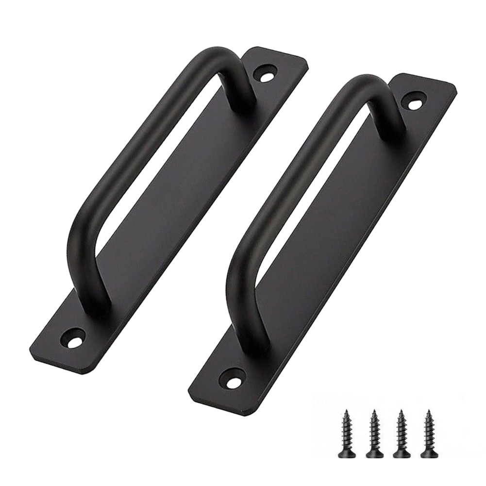 Window Lock Bar - 2 قطعة مقابض سحب الباب سبائك