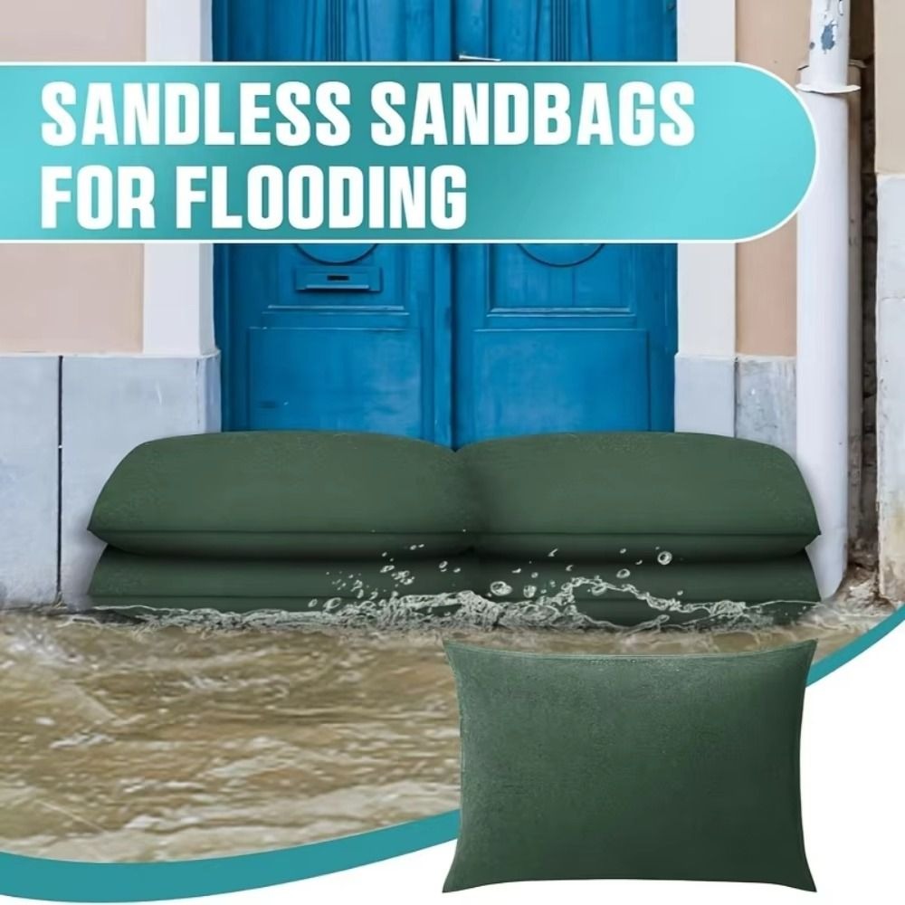 Flood Barrier Bag - 1 قطعة قابلة لإعادة الاستخدام ماصة