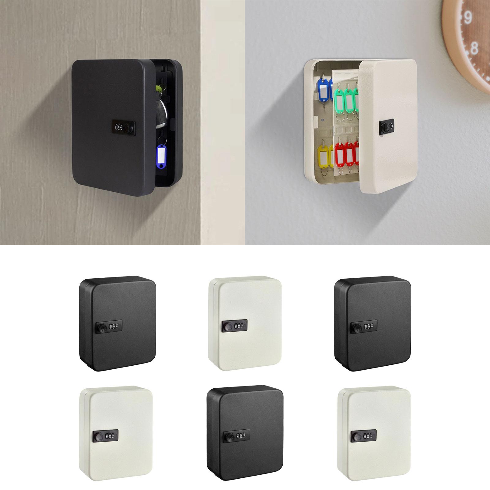 Lockbox Key Secure - صندوق مفاتيح معدني آمن مع أرقام