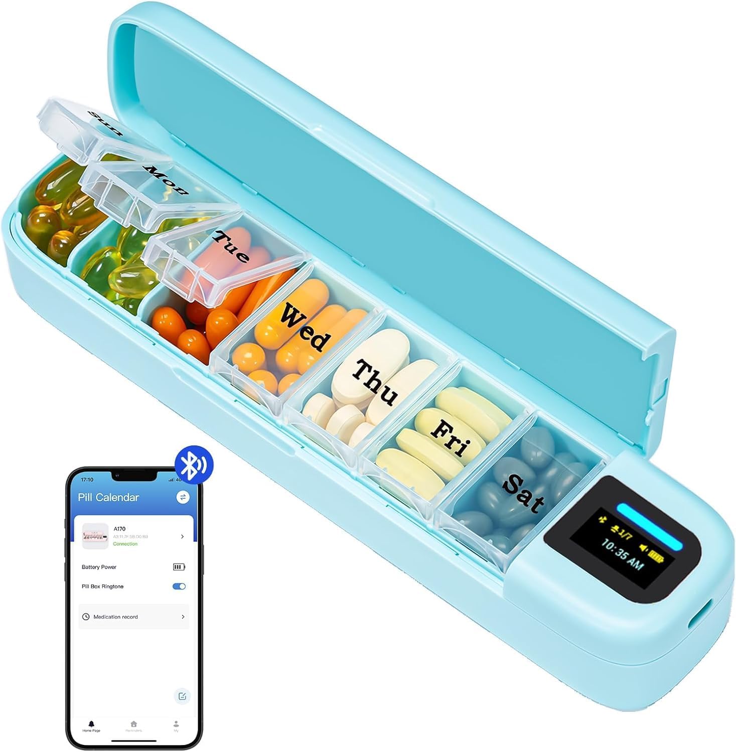 منظم حبوب ذكي مع منبه وتطبيق ب - مراجعة Medicine Cabinet Lock وسعره