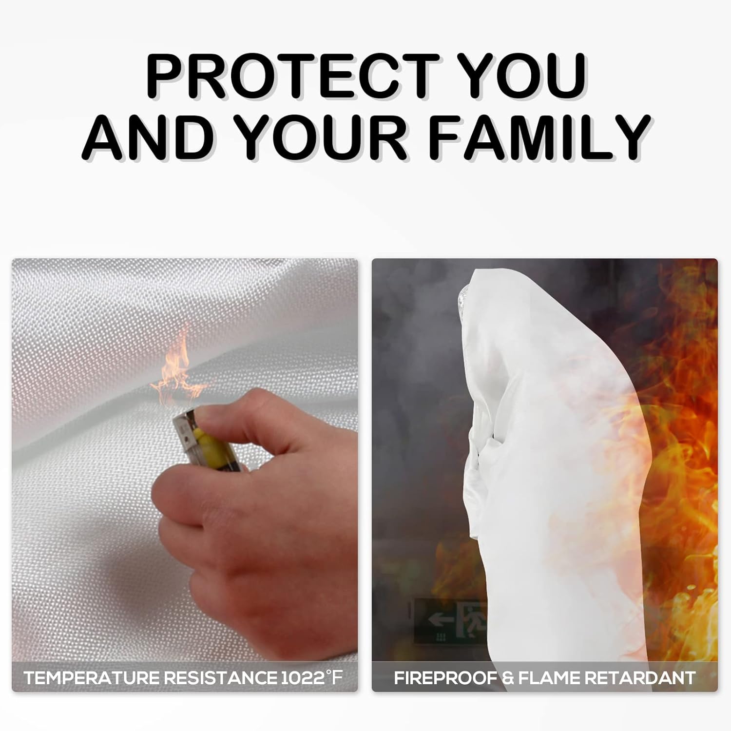 تانان 2026 أحدث بطانية طوارئ ل - مراجعة Fire Blanket Kitchen وسعره