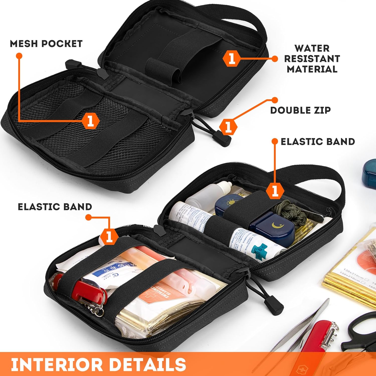حقيبة EMT التكتيكية، ترقية IFA - مراجعة First Aid Bag Kit وسعره
