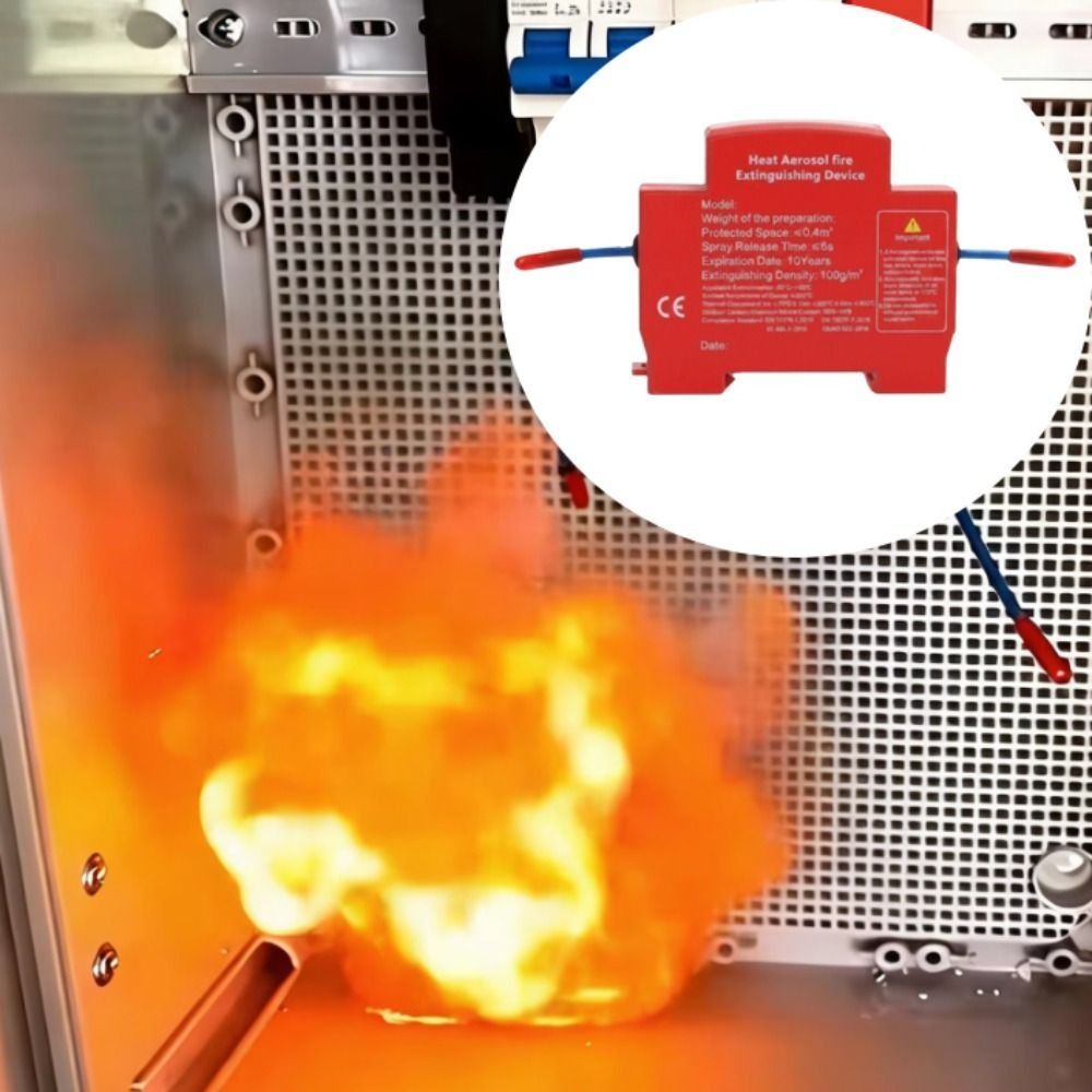 جهاز مقاوم للهب بتصميم ثنائي ا - مراجعة Fire Extinguisher Small وسعره