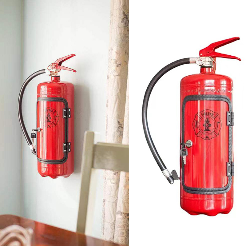 طفاية حريق شكل مربع النبيذ الح - مراجعة Fire Extinguisher Small وسعره