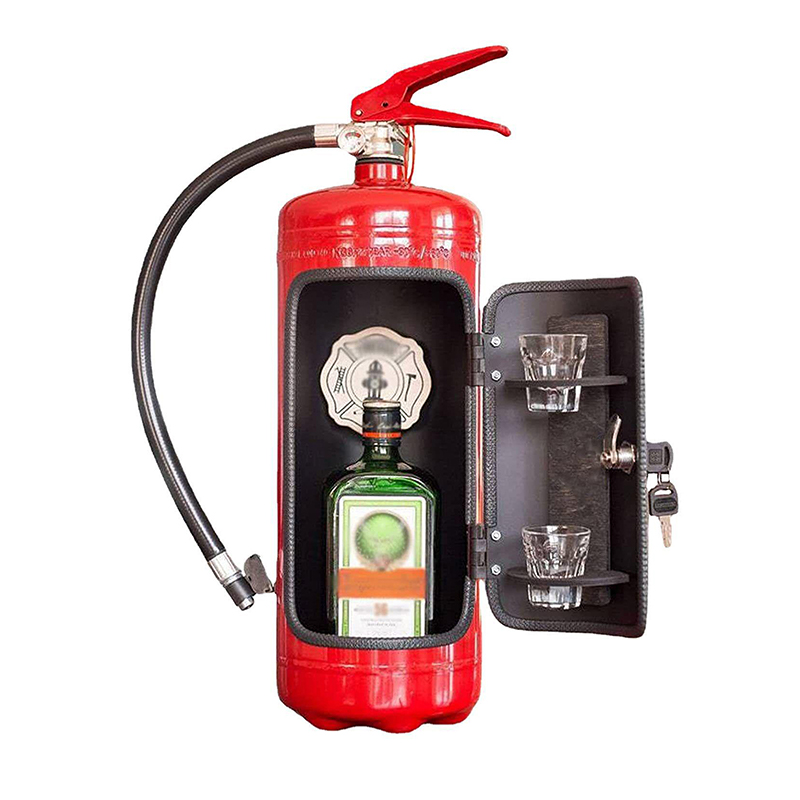 طفاية حريق شكل مربع النبيذ الح - مراجعة Fire Extinguisher Small وسعره