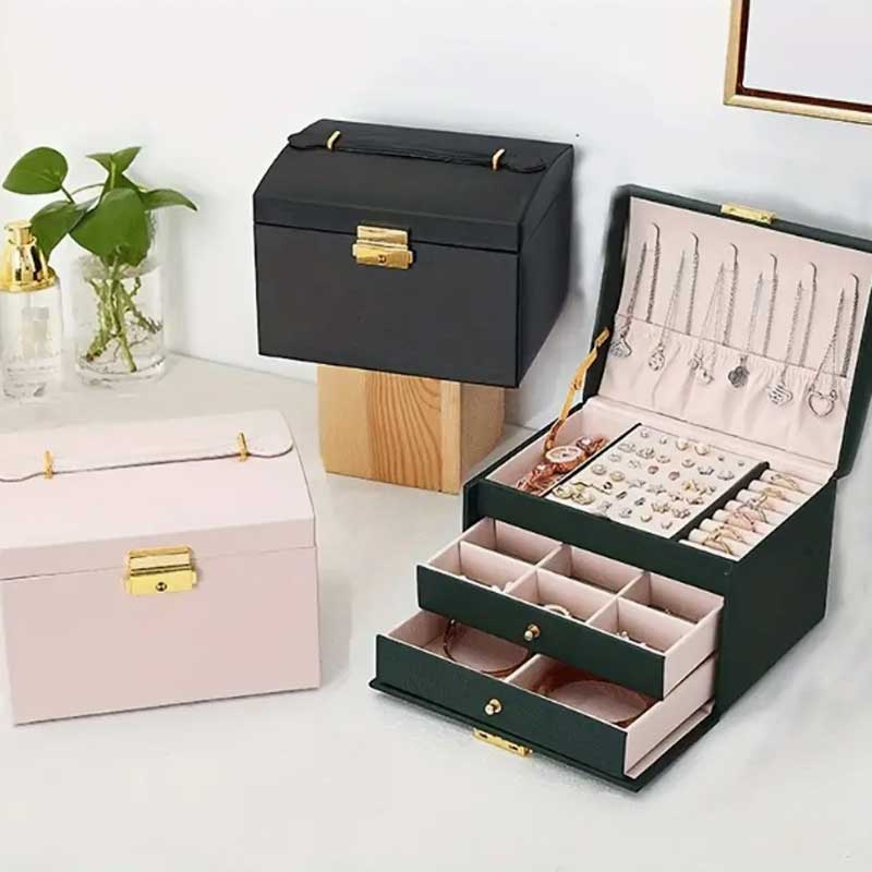 صندوق مجوهرات محمول بثلاثة أدر - مراجعة Lockbox Key Secure وسعره