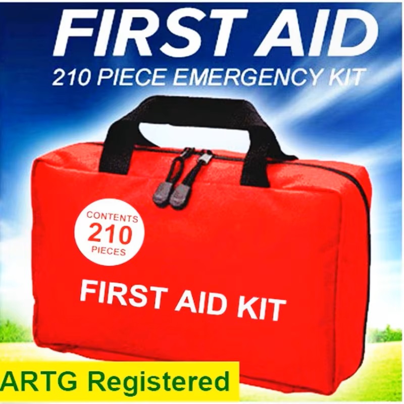 حقيبة إسعافات أولية مع حقيبة خ - مراجعة First Aid Bag Kit وسعره