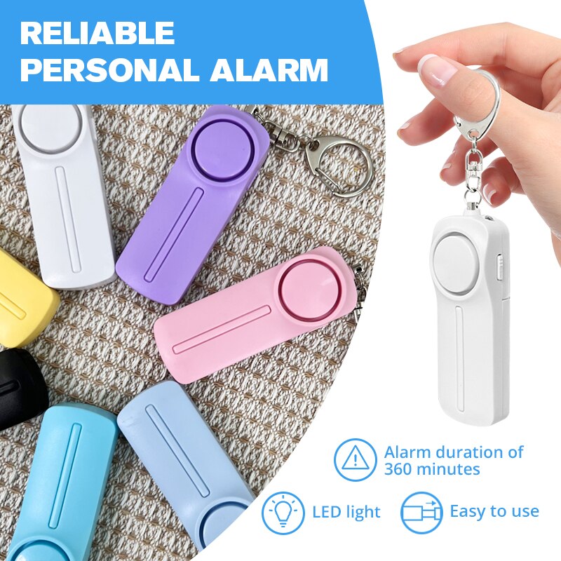 إنذار أمان شخصي دفاع عن النفس  - مراجعة Personal Alarm Keychain وسعره