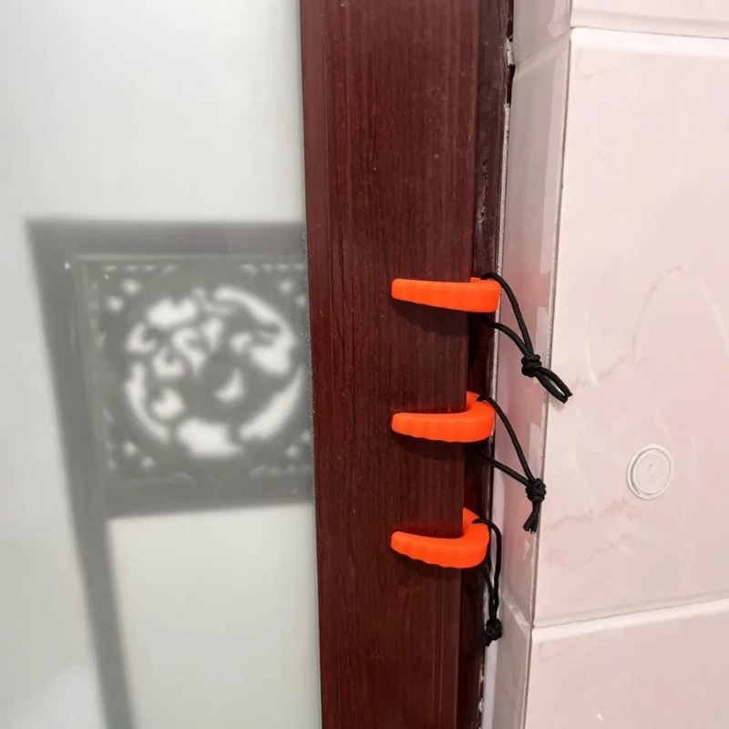 من السهل استخدام المطاط باب ال - مراجعة Door Stop Alarm وسعره