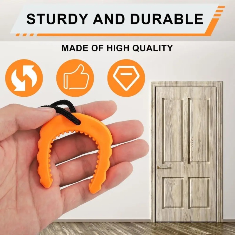 من السهل استخدام المطاط باب ال - مراجعة Door Stop Alarm وسعره