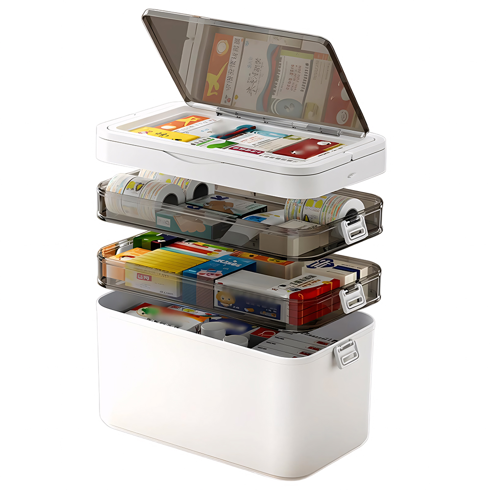 صندوق تخزين أدوية متعدد الطبقا - مراجعة Medicine Cabinet Lock وسعره