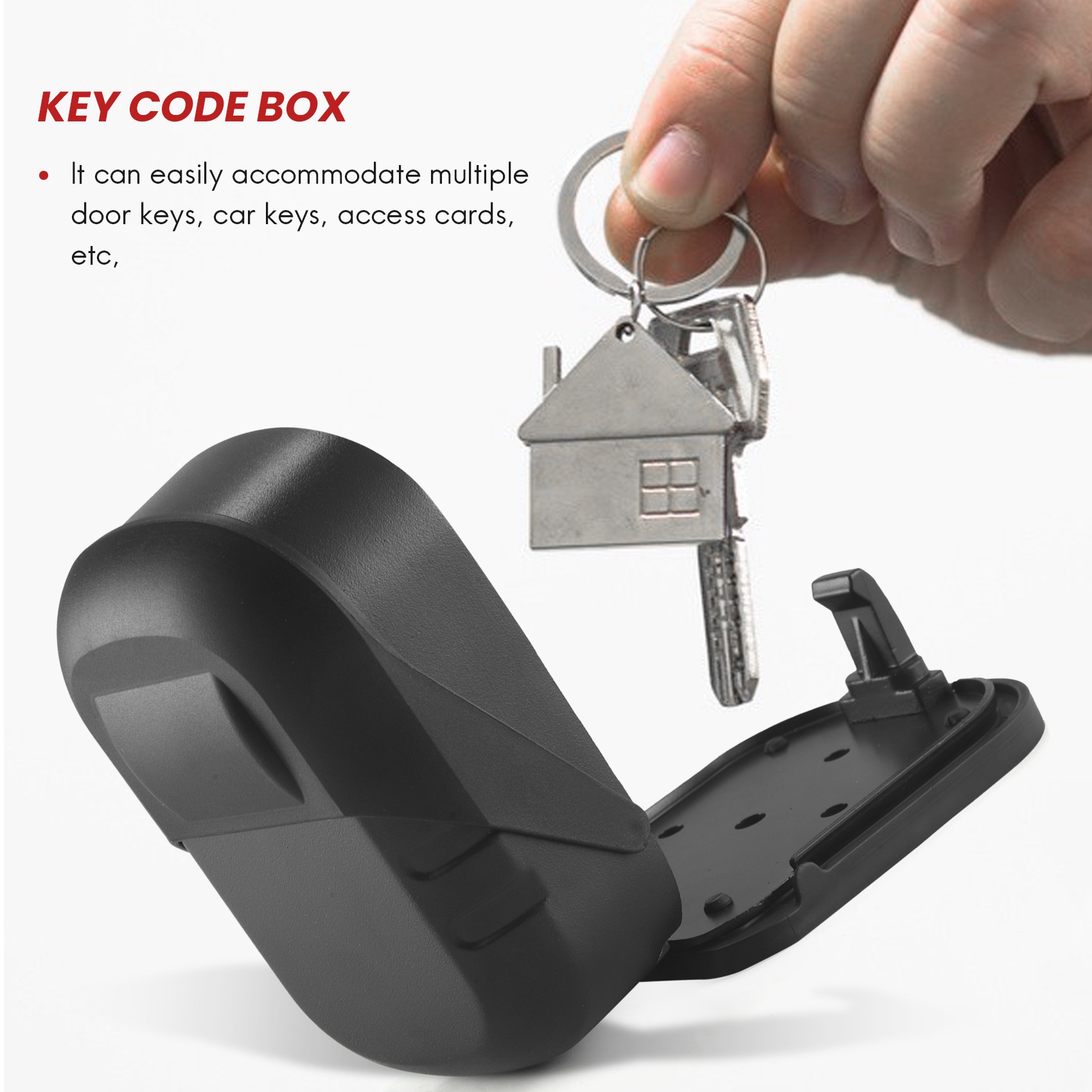 B27B مفتاح اقفال الصناديق جدار - مراجعة Lockbox Key Secure وسعره