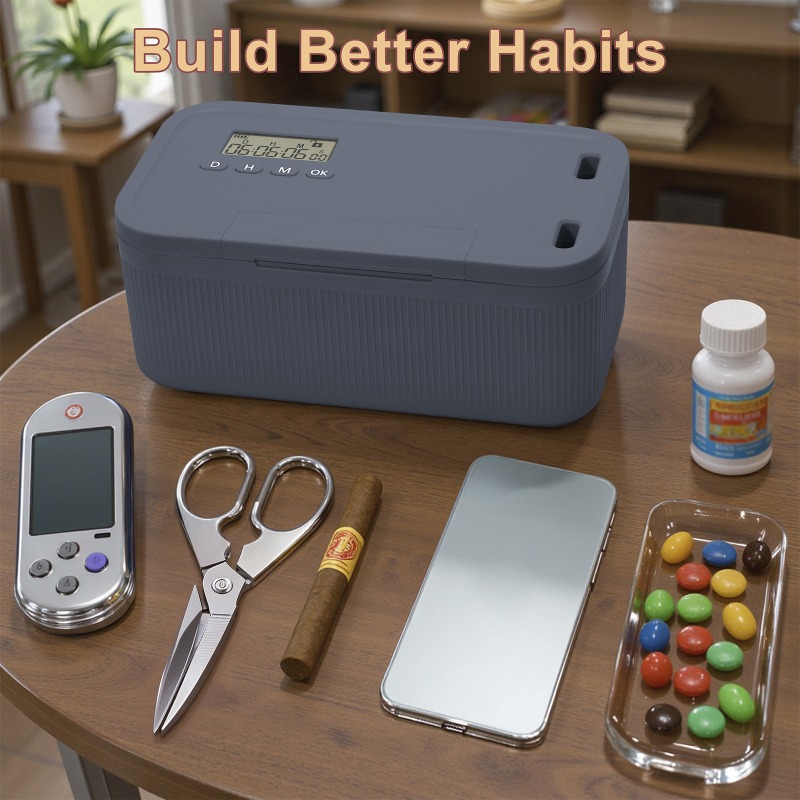 اقفال الصناديق مع مؤقت الهاتف  - مراجعة Medicine Cabinet Lock وسعره