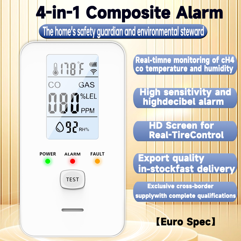 4 في 1 كاشف الغاز أول أكسيد ال - مراجعة Co Detector Plug وسعره