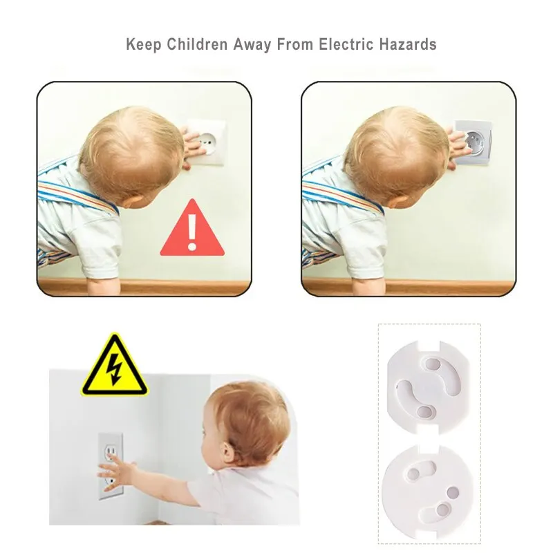 10 قطع من أغطية المقابس الكهرب - مراجعة Outlet Cover Baby وسعره
