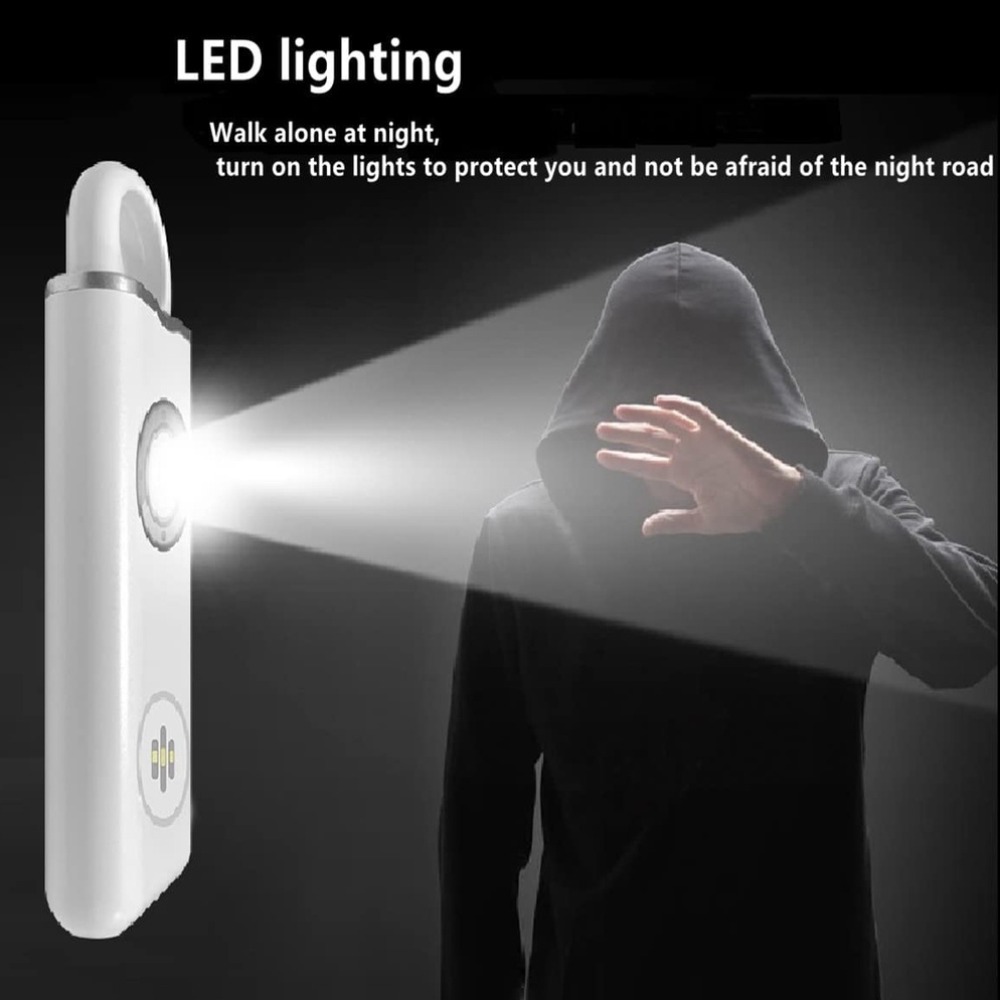 جهاز إنذار شخصي عالي الصوت 130 - مراجعة Personal Alarm Keychain وسعره
