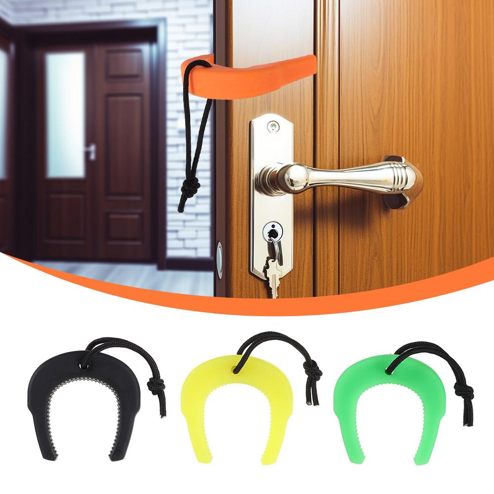 سدادة باب مطاطية متينة على شكل - مراجعة Door Stop Alarm وسعره