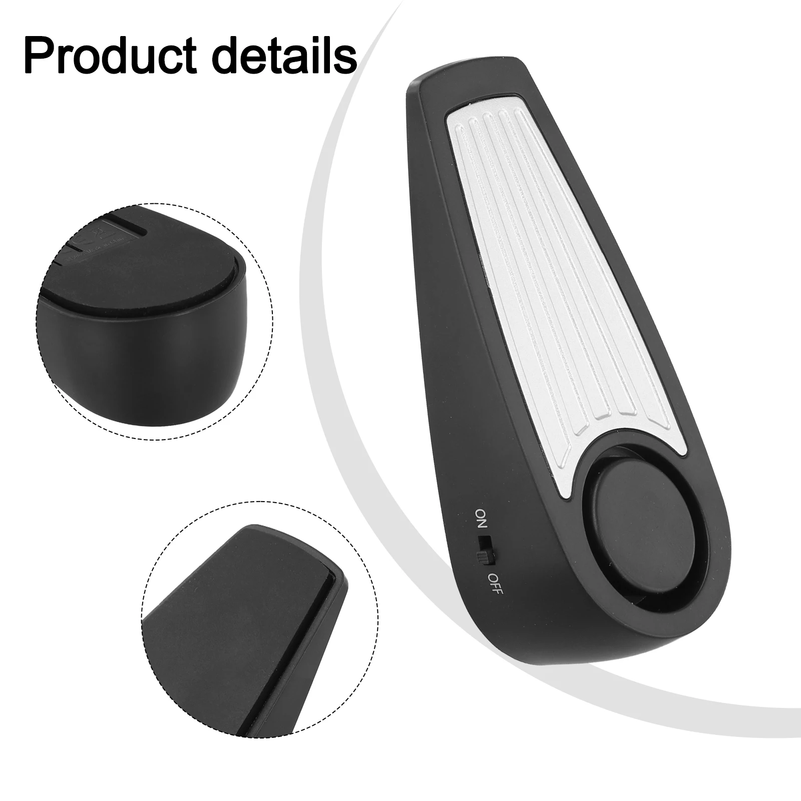 جهاز إنذار أبيض محمول لوقف الب - مراجعة Door Stop Alarm وسعره