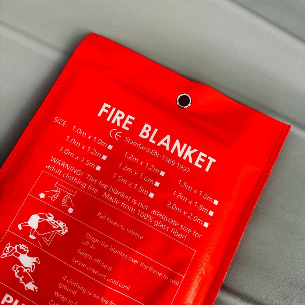 بطانية حماية من الحريق، درع أم - مراجعة Fire Blanket Kitchen وسعره