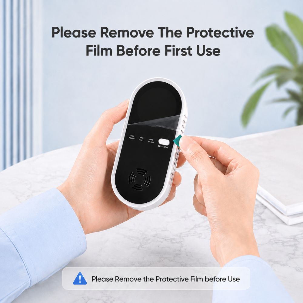 كاشف غاز متعدد الوظائف بشاشة L - مراجعة Co Detector Plug وسعره