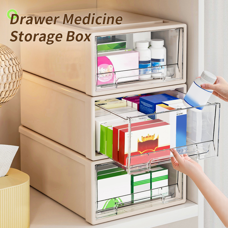 صندوق منظم أدوية كبير السعة، ح - مراجعة Medicine Cabinet Lock وسعره