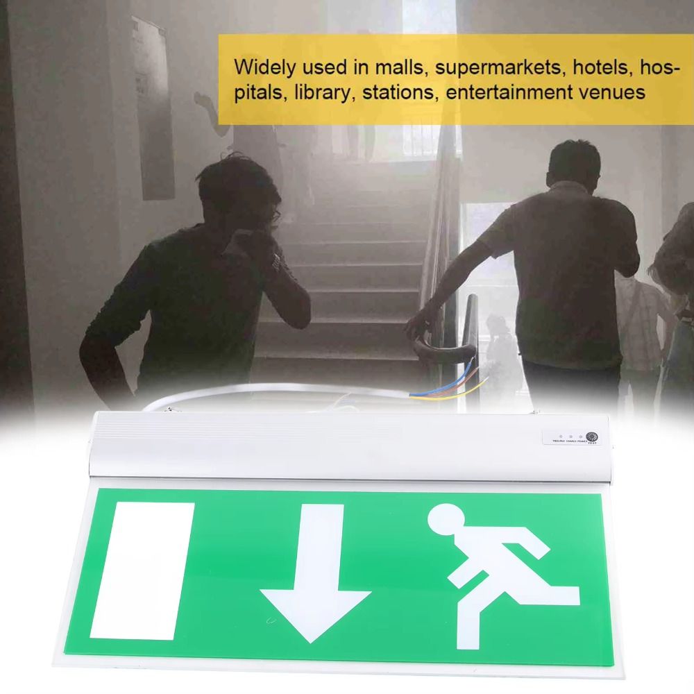 مصباح إشارة طوارئ LED تجاري 11 - مراجعة Emergency Exit Sign وسعره