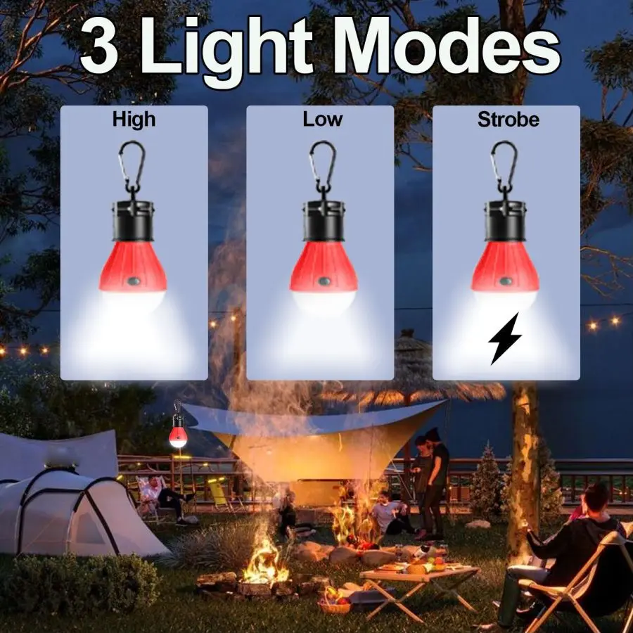 LED أضواء التخييم خيمة مصباح ا - مراجعة Power Outage Light وسعره