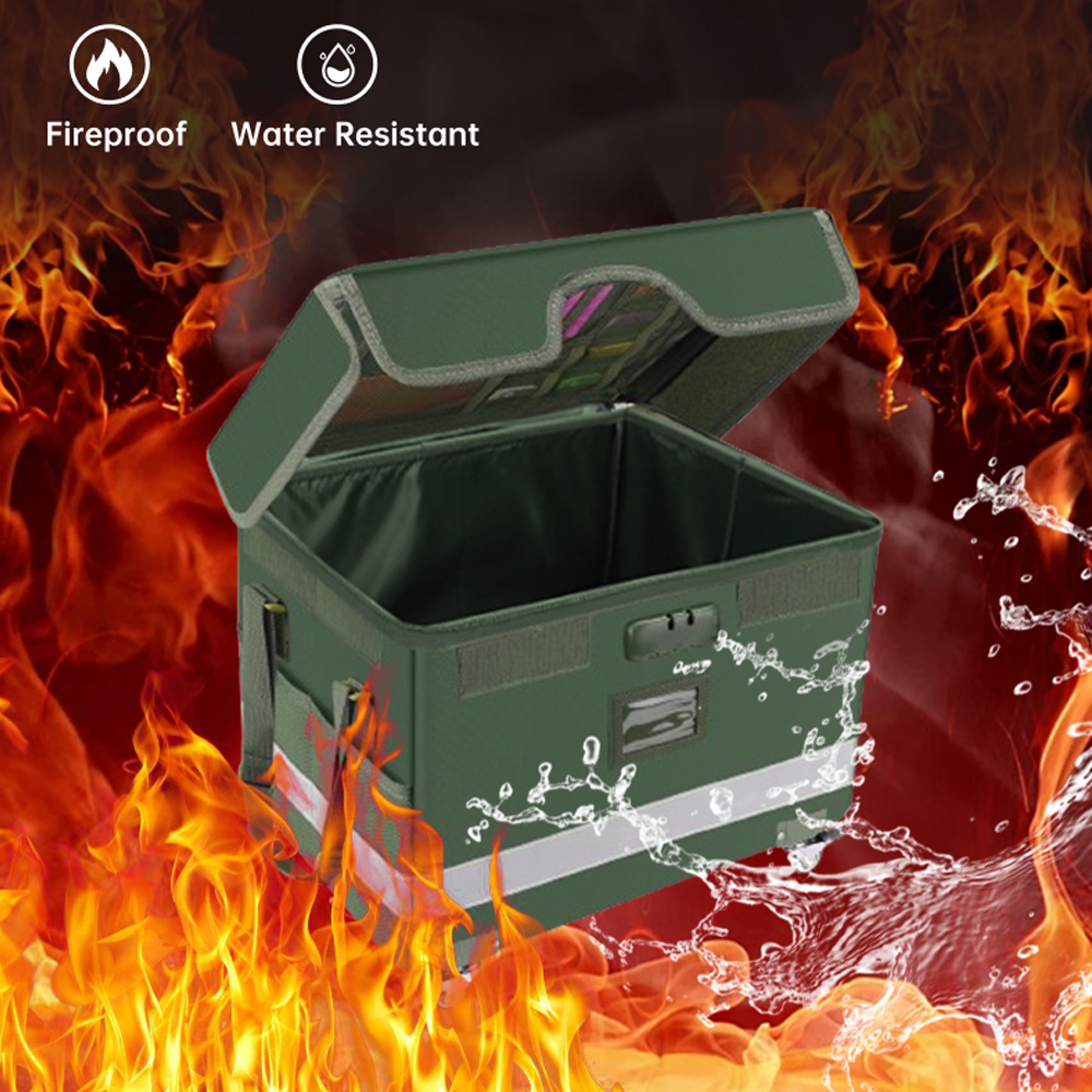 صندوق تخزين مقاوم للحريق، صندو - مراجعة Fire Safe Document وسعره