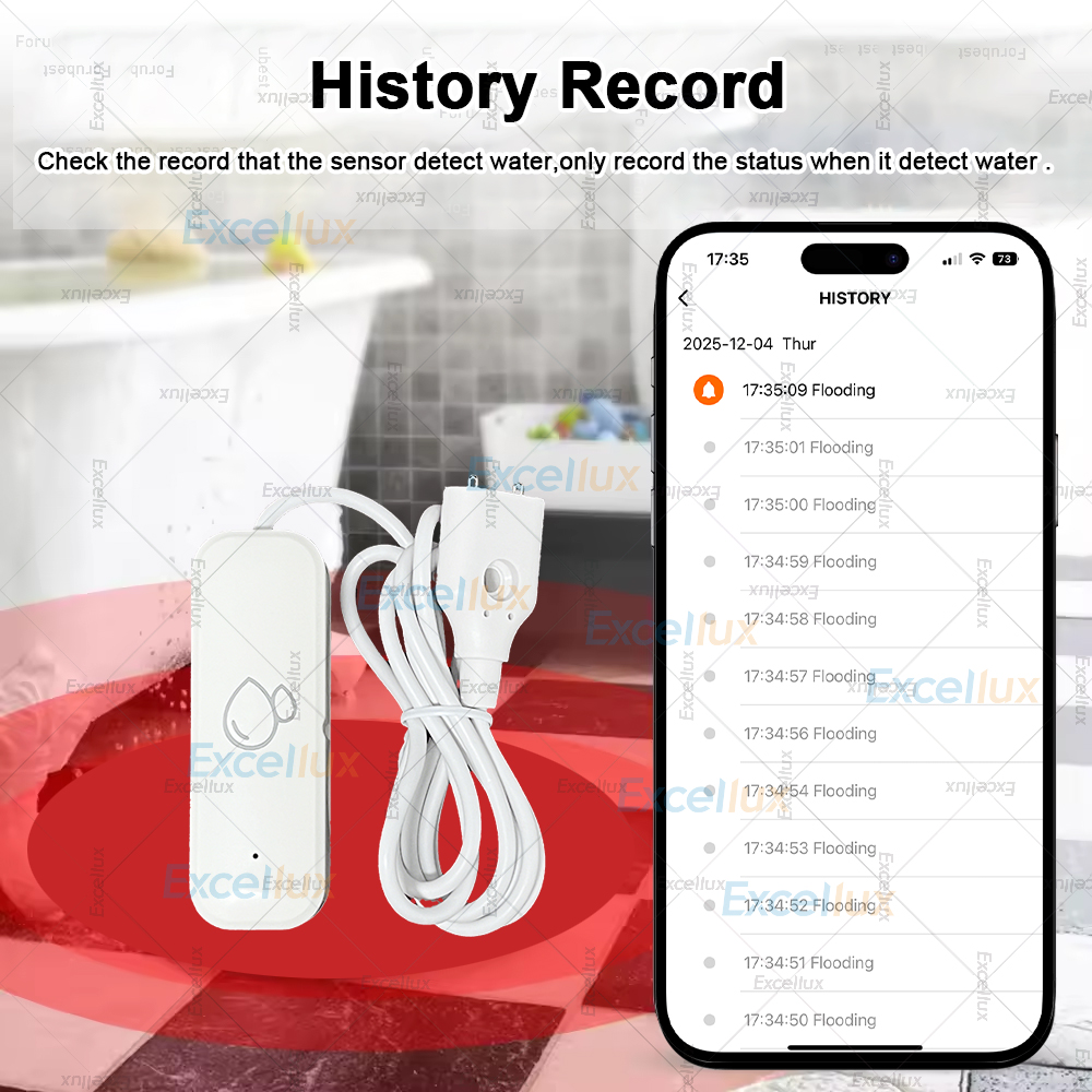 مستشعر تسرب المياه الذكي زيجبي - مراجعة Water Alarm Sensor وسعره