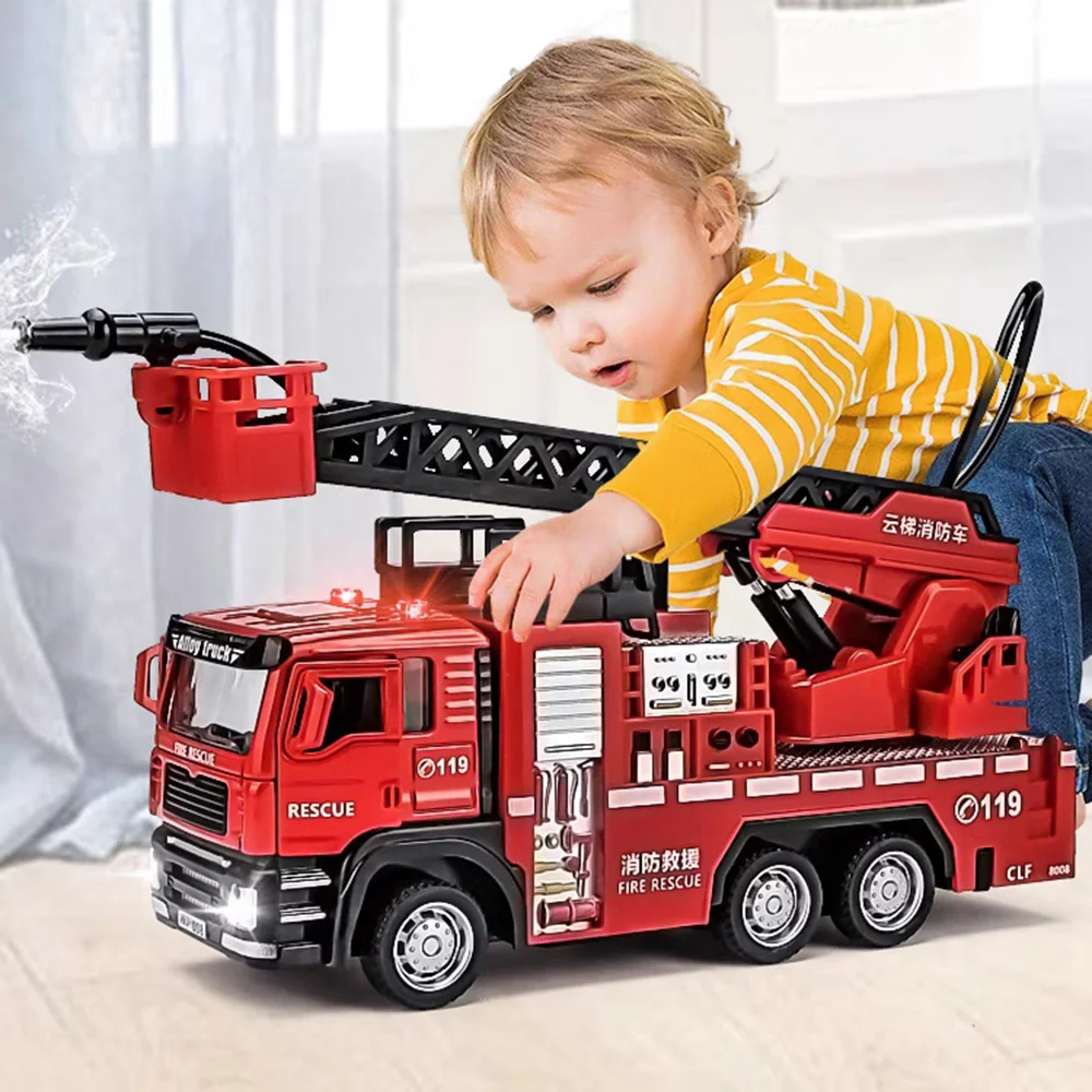 1/32 محرك الإطفاء سيارة لعبة ن - مراجعة Fire Escape Ladder وسعره
