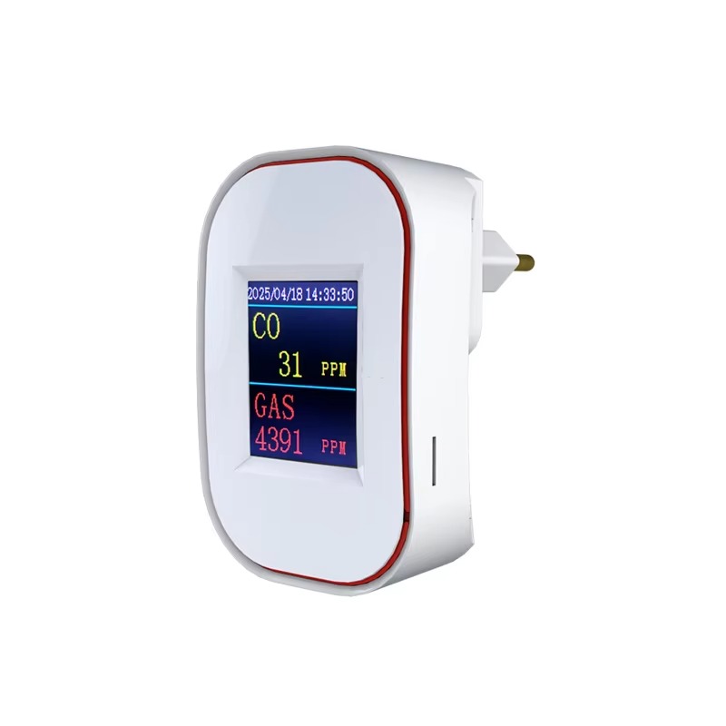 كاشف الغاز الطبيعي وأول أكسيد  - مراجعة Co Detector Plug وسعره