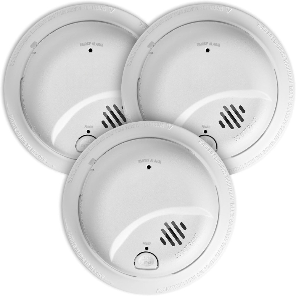 كاشف دخان متصل بالكهرباء مع بط - مراجعة Smoke Detector Interconnected وسعره
