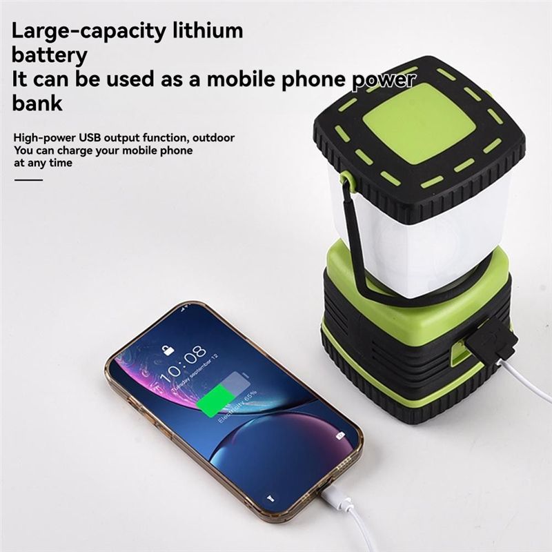 فانوس تخييم A12E-LED، مصباح يد - مراجعة Power Outage Light وسعره