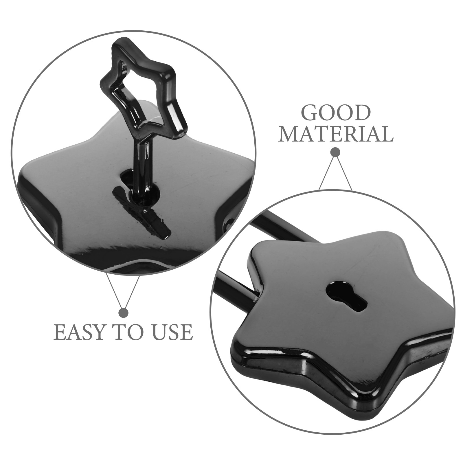 قفل صغير على شكل نجمة من سبيكة - مراجعة Lockbox Key Secure وسعره