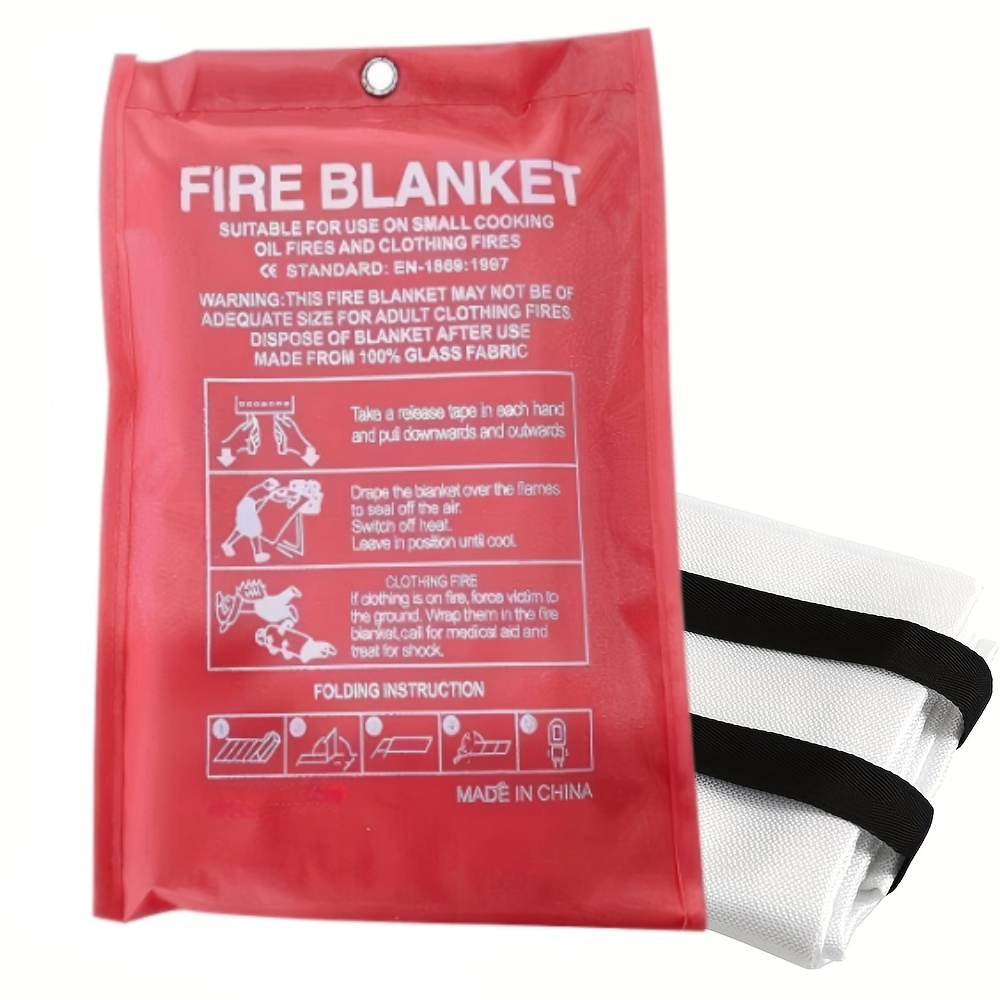 بطانية حريق / بطانية حريق للطو - مراجعة Fire Blanket Kitchen وسعره