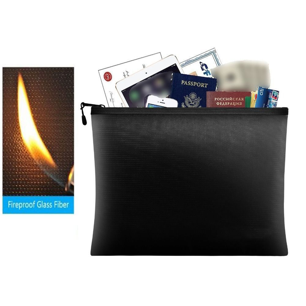 حقيبة مستندات مقاومة للحريق لد - مراجعة Fire Safe Document وسعره