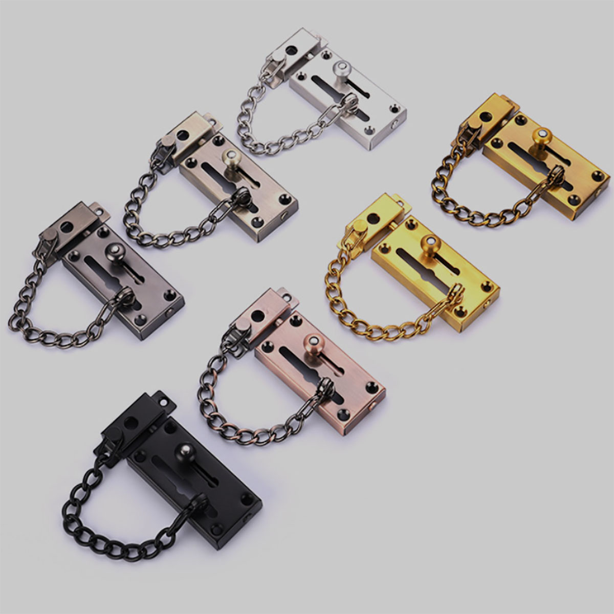 قفل باب جديد من الفولاذ المقاو - مراجعة Security Chain Door وسعره