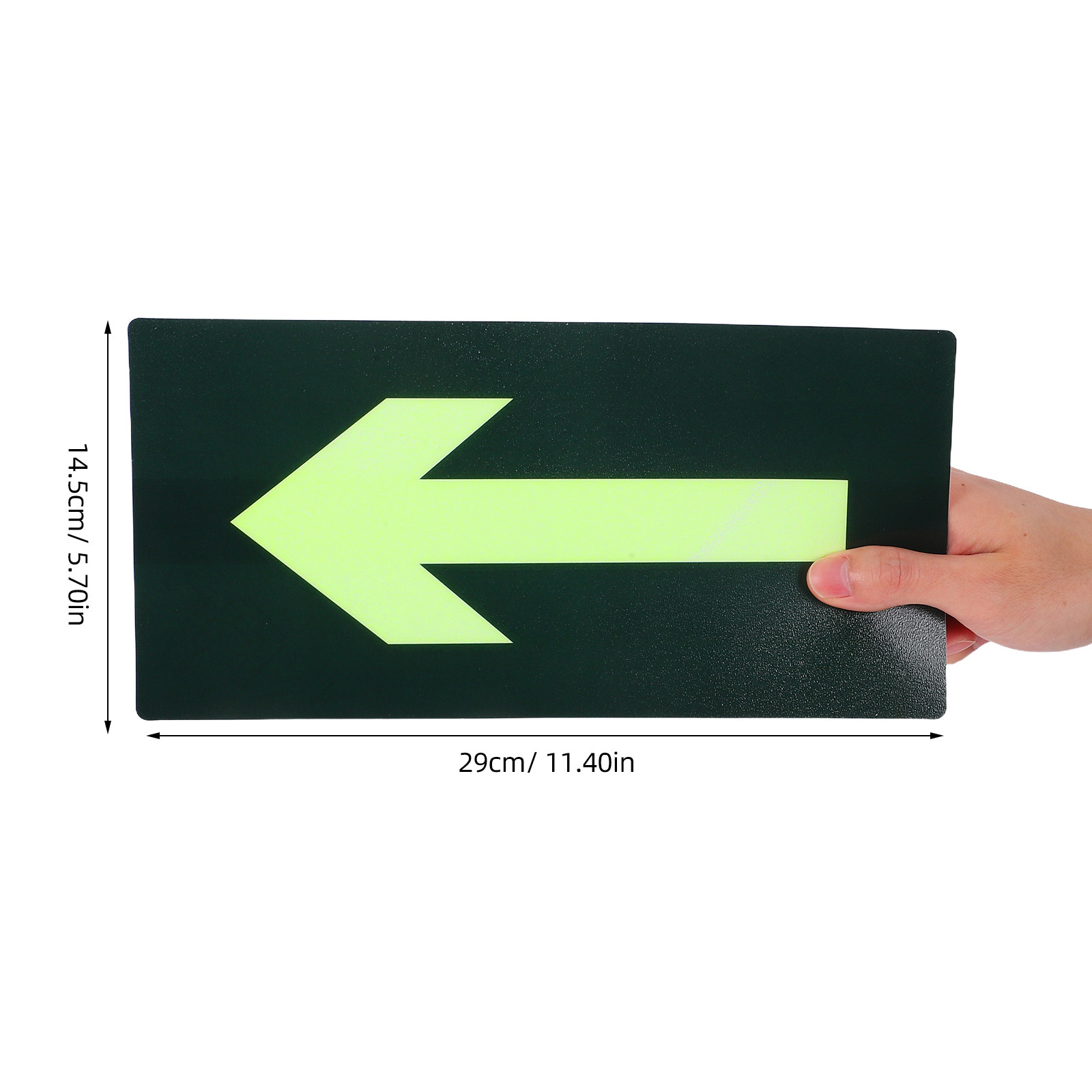8 قطع من ملصقات الأسهم الضوئية - مراجعة Emergency Exit Sign وسعره