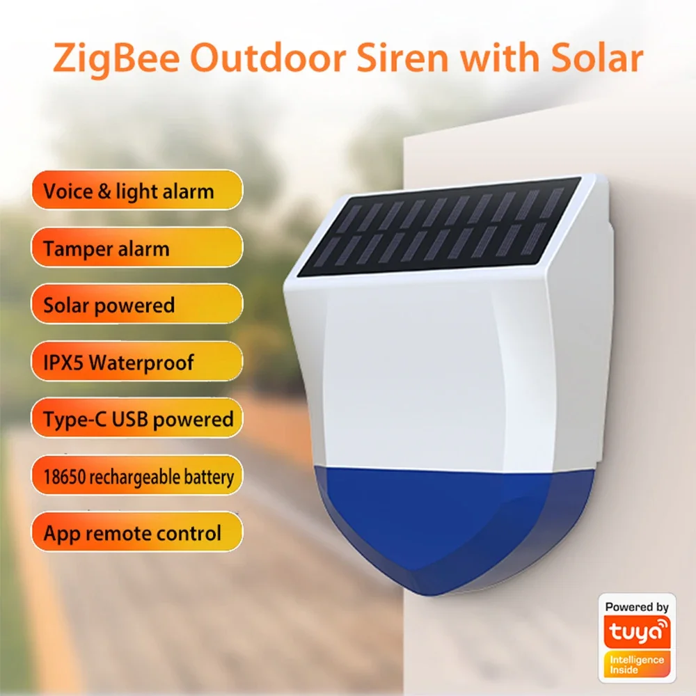 Tuya Smart Zigbee/Wifi صفارة ا - مراجعة Water Alarm Sensor وسعره